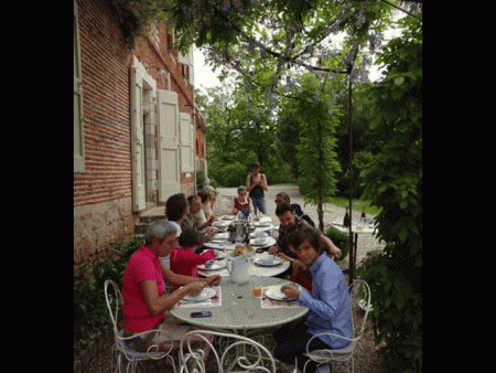 Atelier cuisine, mai 2015 au domaine du Buc